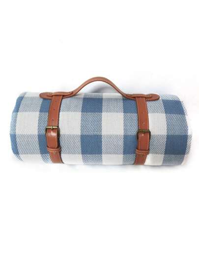 1 pezzo Secchio motivo scozzese impermeabile esterno per viaggiare