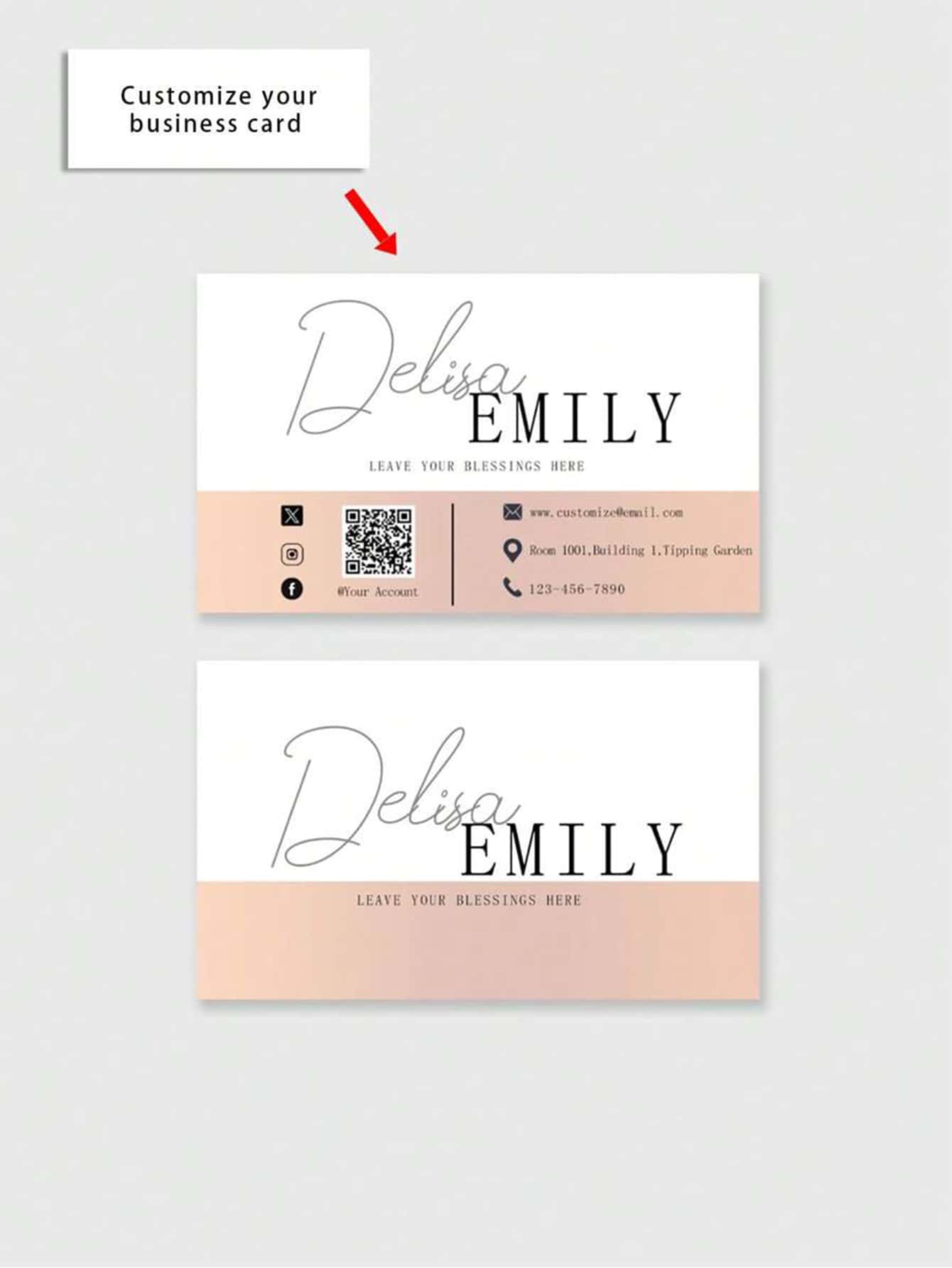 200/500/1000/2000 Fogli di biglietti da visita aziendali personalizzati, doppia faccia, stampa biglietti da visita personalizzati, loghi personalizzati, biglietti da visita di piccole dimensioni, biglietti da visita personalizzati, biglietti da visita aziendali personalizzati, biglietti da tavolo da ufficio, biglietti di ringraziamento, inviti, piccole carte personalizzate, biglietti da visita da scrivania, etichette promozionali da scrivania stampabili, adatti per contatti professionali, festival, regali e forniture per ufficio, materiali di carta