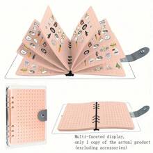 1pc Enamel Pin Collection Display Book - Portable Brooch Organizer With Holes For Collectors, Storage Solution, Jewelry Rolls, Gender Reveal Party, Perfect For Birthdays, Weddings, Parties, The Perfect Gift For Colleagues, Friends, And Family, Back To School