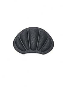 4 件装男女通用贝壳肤色鞋跟和鞋底垫，舒适防滑半码减震时尚鞋垫鞋跟垫