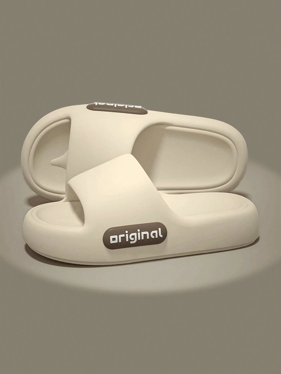 女士鞋底防滑情侣家居拖鞋，EVA 软底舒适拖鞋