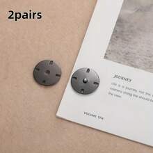 2/5/8颗手工隐形按扣，1.5厘米/0.59英寸缝纫按扣开口，适用于夹克、外套、开衫、手提包、钱包、锁具、防滑、外衣 - 彩色 - 查看 16