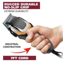 Wahl Extreme Grip Pro Corded Hair Clipper For Men Or Women, No-Slip Grip Hair Clipper, 79465-300 Home Bathroom Decor Summer Back To School - 1 - View 7