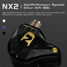 ND In-Ear Wired Headphones, Dynamic Coil Earphones, Suitable For E-Sports, Computer Gaming, Hi-Fi High-Quality Audio