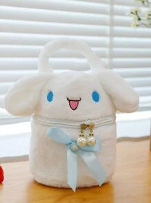 Sanrio 1 pezzo Borsa a tracolla carina da donna, borse a mano con motivi Hello Kuromi, Hello Kitty, MyMelody, Cinnamoroll, borse a cartoni animati, regali di Natale e Capodanno