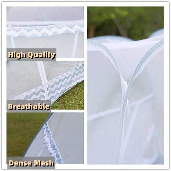 Extra Large White Mosquito Net – Portable Bug Screen For Indoor & Outdoor Use