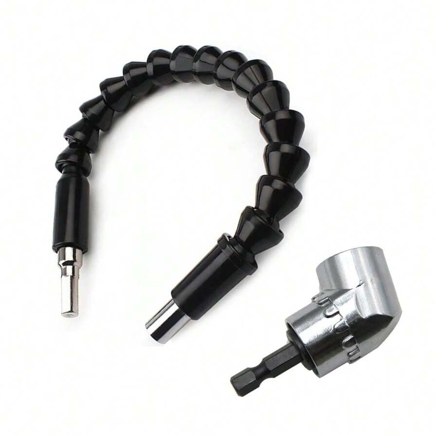 105 Turning Screwdriver Joint Corner Device 300mm Connecting Rod  Tool Set - Apricot - View 1