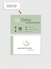 200/500/1000/2000 Sheets Customized Double-Sided Business Cards, Personalized Business Card Printing, Customized Logos, Small Business Cards, Personalized Business Cards, Customized Company Cards, Office Desk Cards, Thank-You Cards, Invitation Cards, Customized Small Cards, Desktop Business Cards, Printable Office Desk Label Promotion Cards, Suitable For Professional Contacts, Festivals, Gifts, And Office Supplies Display, Paper Materials