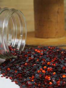 1440pcs/Bag SS12 Multi Color Glass Strass Stone Flatback Hotfix Rhinestones With Glue , 3mm Round Flat Back Hotfix Rhinestone For Clothing Shoes Hats Decoration - SS12(1440pcs/bag) - View 1