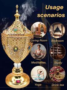 5g，沉香，香薰香料，天然高级油，香气浓郁，香薰香氛，净化空气，香味持久，适用于家庭香薰，卧室，冥想，瑜伽等。 - 沉香木 - 查看 7