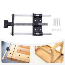 YUNRUX 7" Vice Wood Woodwork Wood Vice Front Clamp Workbench Table Vice Wood Woodwork Wood Vice Front Clamp Workbench - màu đen - Xem 1