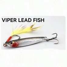 Metal Spoon Fishing Lure For Distant Long-Range Casting & Hooking Largemouth Bass, Suitable For Freshwater Vibration Bait - Multicolor - View 35