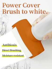 Orange Large Roller Wall Repair Paint, Water-Based Fragrant Interior Latex Paint, White Roller Paint Container Set (Random Delivery Of New And Old Versions) - Multicolor - View 9