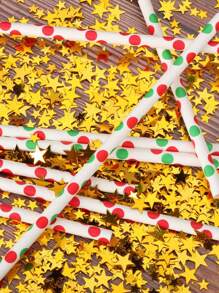 3000 pezzi Coriandoli a forma di stella glitterati, dorati, metallici, per decorazioni di matrimoni, compleanni, baby shower, festival, feste, forniture per feste