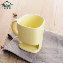 1PC, Cốc sứ đa năng hình mặt cười và sáng tạo, Cốc gốm vui nhộn, Cốc trà chiều uống cà phê sữa, Cốc văn phòng tại nhà, Quà tặng ngày lễ - Nhiều màu - Xem 14