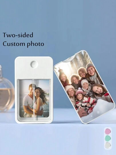 Personalized Travel Spray Bottle Oil Purification Spray Bottle Portable Travel Spray Bottle Accessories, Portable Card Slim Design Refillable Empty Bottle Suitable For Travel |Can Be Filled With Makeup Toner, Air Freshener, Alcohol, Hand Sanitizer, Etc