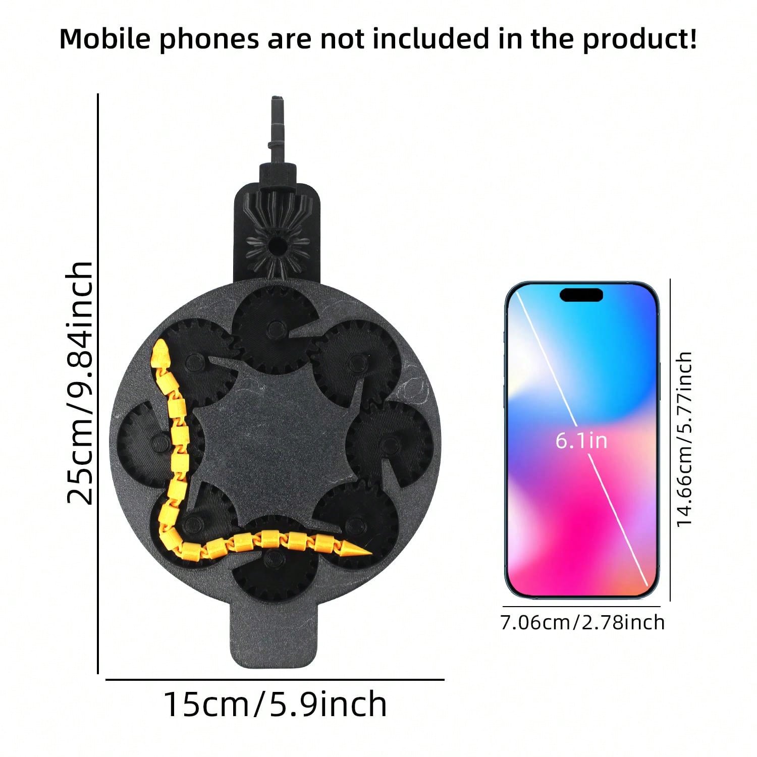 XehCaol Serpent Imprimé En 3D Avec Œuf - Jouet Mobile Flexible Violet - Cadeau Pâques Et Décoration