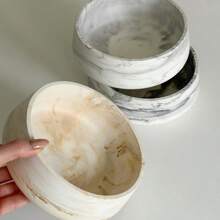 1pc Multifunctional Round Silicone Storage Bowl Mold For DIY