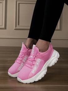 Kids Casual Shoes, Sports Running Sneakers For Boys And Girls, Fashion Slip-On Design, Spring And Autumn