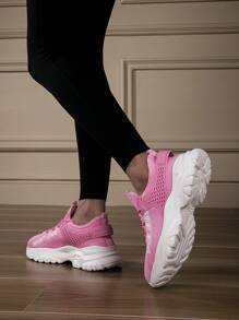 Kids Casual Shoes, Sports Running Sneakers For Boys And Girls, Fashion Slip-On Design, Spring And Autumn