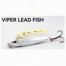 Metal Spoon Fishing Lure For Distant Long-Range Casting & Hooking Largemouth Bass, Suitable For Freshwater Vibration Bait - Multicolor - View 32