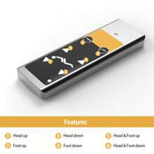 Adjustable Bed Base Frame - Queen (1.5x2M)- Head And Foot Incline - Wireless Remote Control