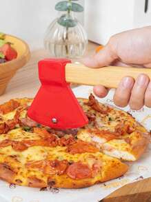 1 pezzo Taglierina per pizza personalizzata con logo e testo personalizzati, a forma di ascia divertente, regalo per il papà, taglierina per pizza per la cucina di casa con design originale, regalo creativo per nonni, amici, regalo di San Valentino, regalo di Ognissanti, regalo di Natale, regalo di San Valentino