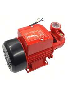 Bomba Eléctrica Periférica para Agua, 1/2 HP de Potencia, Tanque o Cisterna - Rojo - Ver 6
