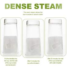 10个/套蒸汽眼罩，缓解眼疲劳，改善睡眠质量，自发热睡眠眼罩，呵护双眼，一次性温热眼罩，舒缓眼周肌肤，消除黑眼圈，温度可控，持久发热，适合上学、返校、旅行、居家等各种场合，眼罩，睡眠眼罩