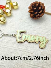 Llavero personalizado con el nombre del niño, colgante para bolso, regalo lindo para Pascua