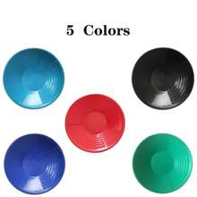 Hot  Plastic Gold Pan Basin Nugget Mining Pan Dredging Prospecting River Tool Wash Gold Panning Equipment