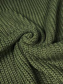 女士撞色滚边休闲撞色拼接蝙蝠袖针织上衣，短袖针织衫，无袖背心，夏季上衣，春季服装，宽松吊带衫，T恤 - 綠色 - 查看 10