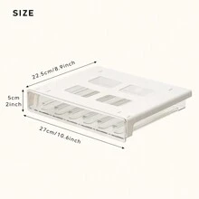 1PC Coffee Capsule Storage Box Office Desktop Coffee Storage Storage Display Rack Home Kitchen Punch-Free Creative Capsule Hanger Birthday Party Gift