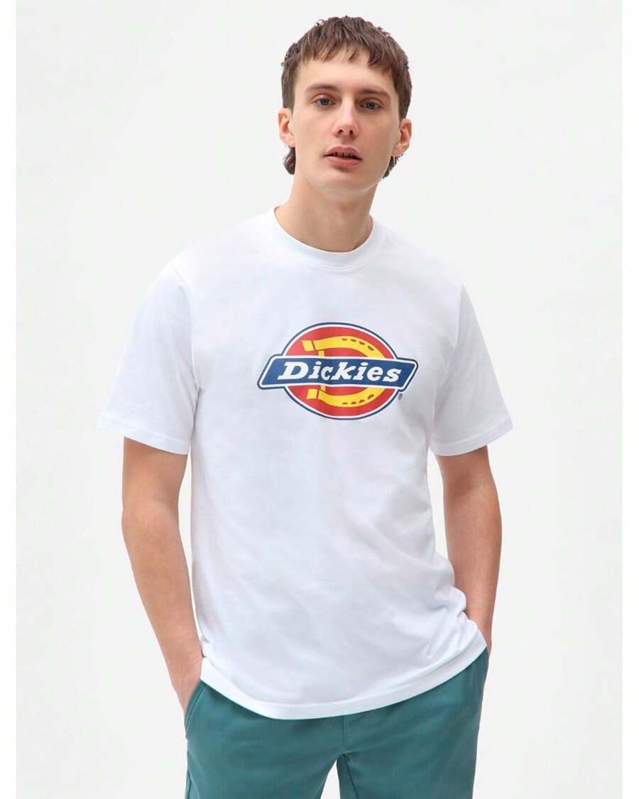 Dickies Biểu tượng Logo Tee Trắng - trắng - Xem 1