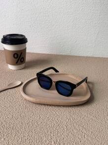 1 par de gafas ultraligeras para niños, cómodas para niños y niñas, adecuadas para toma de fotos, de uso fashionable para fiestas/viajes/deportes, con montura cuadrada