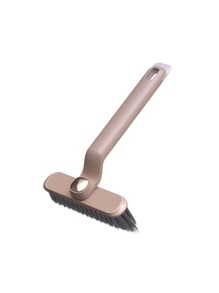 Cepillo de limpieza rotativo 2 en 1 - Plástico morado, cerdas duras a 360°, conector en forma de V, adecuado para baldosas de baño y limpieza de grietas, cepillo de limpieza de juntas de baño multifunción, cepillo de dientes para la limpieza de grietas del hogar 3 en 1 Multifuncional para baldosas, ranuras de puertas y ventanas, plumero, sin ángulos muertos decoración de baño del hogar Verano Regreso a la escuela