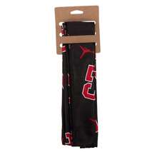 Nike Diadema deportiva de baloncesto con estampado AJ para hombres, diadema absorbente de sudor para fitness y running - Negro - Ver 1