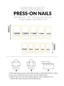 Instantly Upgrade Your Look With 24pcs Medium Square Press On Nails Classic Vintage Burgundy French Fake Nails Fashion Daily Bordeaux Red Narrow Edge French Wear Nail Set Full Cover Fake Nails For Women And Girls Includes 1 Sheet Adhesive Tabs & 1 Pc Mini File Strip Jelly Gel Random Shipment