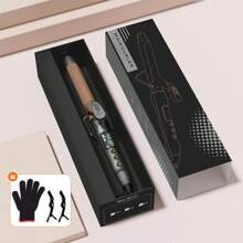 Thirtek 1 1/2 Inch Large Curling Iron With 1.5 Inch Ceramic Tourmaline Barrel, 15 Digital Heat Settings (180°F-450°F) For Fast, Long-Lasting, Smooth Salon Finish, 60-Min Auto Shut-Off, Dual Voltage
