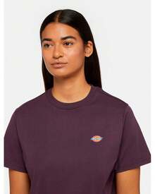 DICKIES Mapleton Ss Tee Pflaume Perfekt - Bordeaux - Übersicht 3