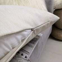 2 SZTUK Kawani Walentynki Poszewka na Poduszkę Czerwony I Różowy Kształt Serca Walentynki Dekoracja Zewnętrzna Rzut Poszewka Na Poduszkę Dom Wiejski Poszewka Na Materac Sofa Jednostronny Bez Wkładu Poduszki