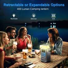 Portable Powerstation,296Wh 80000mAh Solar Generator Quick Charge In/Out PD 100W,With LED Flashlight,Lithium Battery For Home Backup,Power Outages,And Outdoor Camping