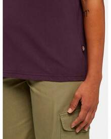 DICKIES Mapleton Ss Tee Pflaume Perfekt - Bordeaux - Übersicht 4