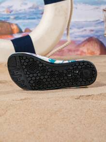 Toddler Boys' Comfortable Fashionable Casual Cute Cartoon Beach Water Shoes, Spring/Summer - Beige - View 6