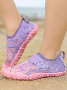 Kids Aqua Shoes, Boys/Girls Summer Beach Shoes, Outdoor Quick-Dry Swim Shoes, Anti-Cut Snorkeling Shoes