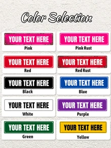 1pc Custom Vintage Street Signs, Customized Signs Outdoor Metal, Custom Street Sign, Create A Sign Customizable, Make Your Own Sign Custom, Summer Holiday