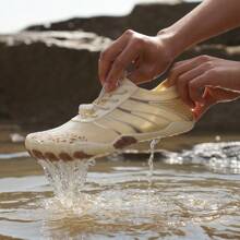 New Cross-Border Amphibious Shoes, Diving Shoes, Beach Swimming Shoes, Hiking Running Shoes, Outdoor Casual Water Shoes - Beige - View 9