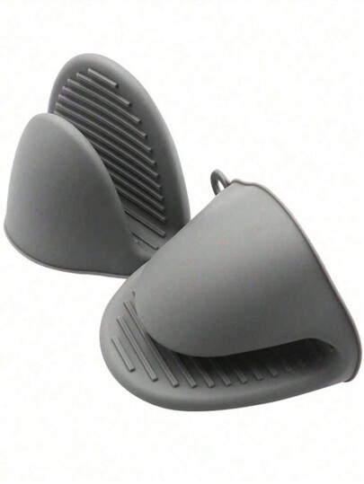 2 szt./1 zestaw miękkich silikonowych rękawic kuchennych odpornych na ciepło do mikrofalówki, pieczenia, gotowania i nie tylko., Przybory kuchenne i wyposażenie na święta i imprezy, niezbędne rzeczy do domu i kuchni, przyjazne dla organizacji