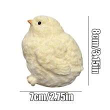 Handmade Silicone Squeezing Chicken Toy, Funny Stress Relief Gadget, Similar To Free-Range Chicken - Multicolor - View 3