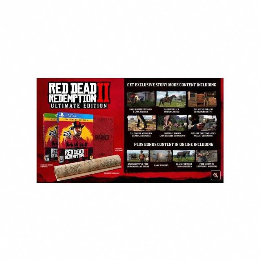 Red Dead Redemption 2 Ultimate Edition – Xbox One & Series X|S Neuf Sous Blister